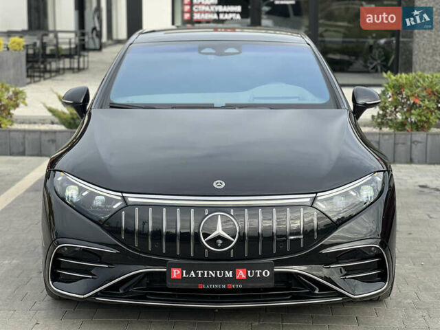 Черный Мерседес EQS, объемом двигателя 0 л и пробегом 24 тыс. км за 78700 $, фото 1 на Automoto.ua