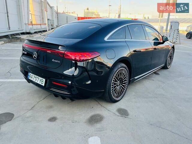 Черный Мерседес EQS, объемом двигателя 0 л и пробегом 22 тыс. км за 82000 $, фото 4 на Automoto.ua