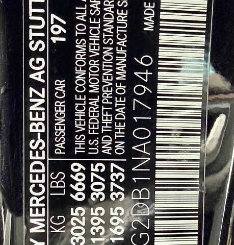 Черный Мерседес EQS, объемом двигателя 0 л и пробегом 41 тыс. км за 48500 $, фото 29 на Automoto.ua