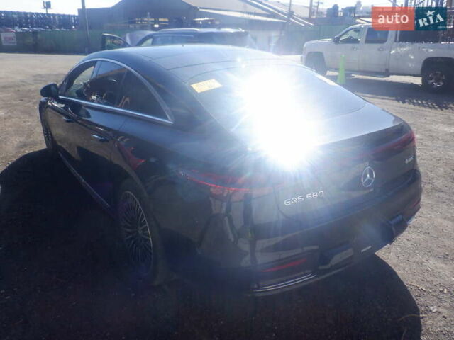 Чорний Мерседес EQS, об'ємом двигуна 0 л та пробігом 95 тис. км за 56800 $, фото 3 на Automoto.ua