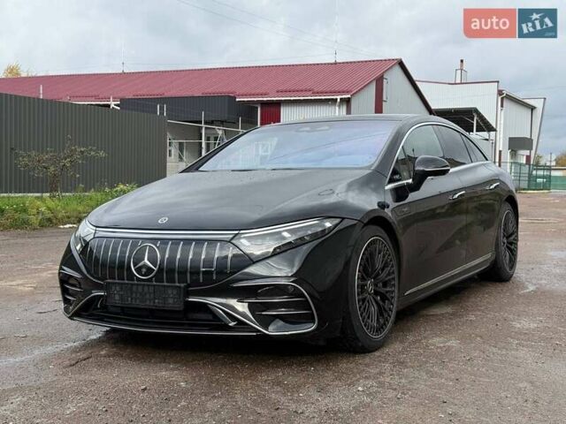 Черный Мерседес EQS, объемом двигателя 0 л и пробегом 84 тыс. км за 79900 $, фото 1 на Automoto.ua