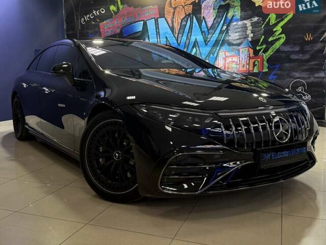 Черный Мерседес EQS, объемом двигателя 0 л и пробегом 39 тыс. км за 72999 $, фото 3 на Automoto.ua