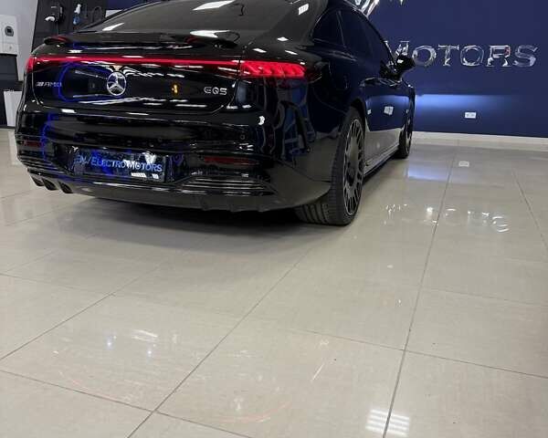 Черный Мерседес EQS, объемом двигателя 0 л и пробегом 39 тыс. км за 71999 $, фото 119 на Automoto.ua