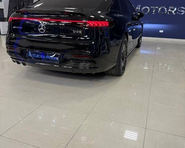 Черный Мерседес EQS, объемом двигателя 0 л и пробегом 39 тыс. км за 72999 $, фото 38 на Automoto.ua