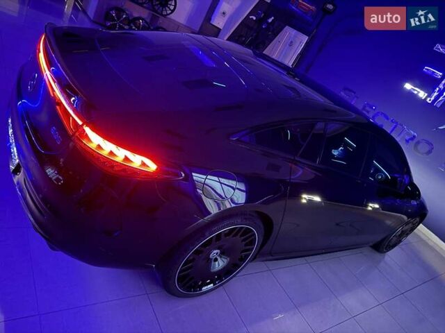 Черный Мерседес EQS, объемом двигателя 0 л и пробегом 39 тыс. км за 72999 $, фото 137 на Automoto.ua