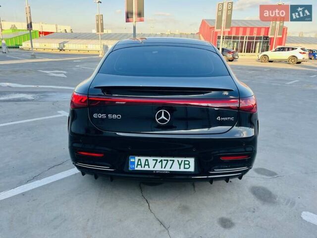 Черный Мерседес EQS, объемом двигателя 0 л и пробегом 22 тыс. км за 82000 $, фото 5 на Automoto.ua