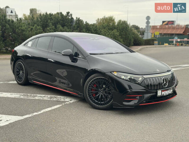 Черный Мерседес EQS, объемом двигателя 0 л и пробегом 36 тыс. км за 77000 $, фото 1 на Automoto.ua