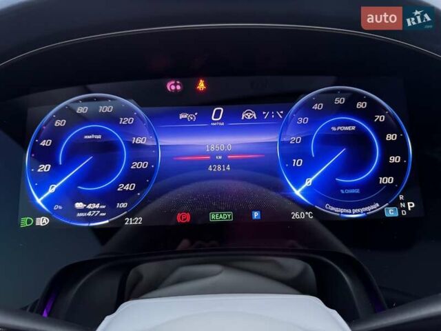 Черный Мерседес EQS, объемом двигателя 0 л и пробегом 50 тыс. км за 75000 $, фото 29 на Automoto.ua