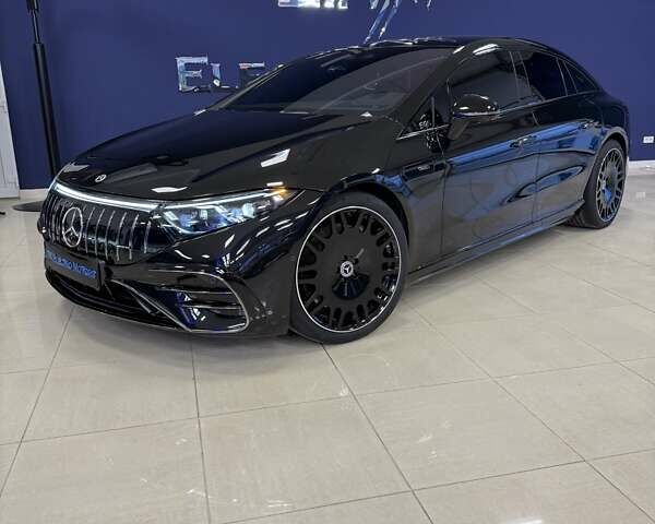 Черный Мерседес EQS, объемом двигателя 0 л и пробегом 39 тыс. км за 71999 $, фото 57 на Automoto.ua