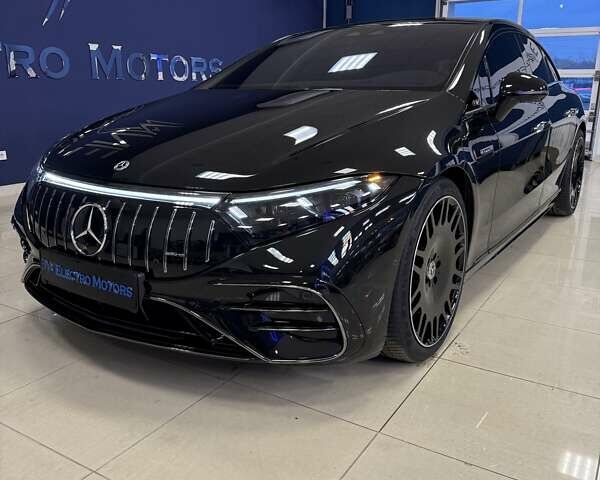 Черный Мерседес EQS, объемом двигателя 0 л и пробегом 39 тыс. км за 71999 $, фото 105 на Automoto.ua