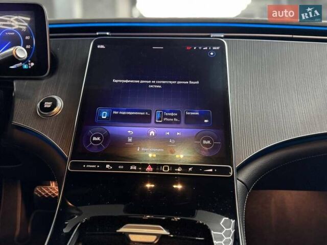 Черный Мерседес EQS, объемом двигателя 0 л и пробегом 32 тыс. км за 62500 $, фото 22 на Automoto.ua