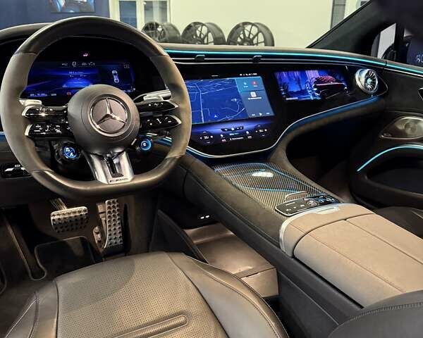 Черный Мерседес EQS, объемом двигателя 0 л и пробегом 39 тыс. км за 72999 $, фото 91 на Automoto.ua