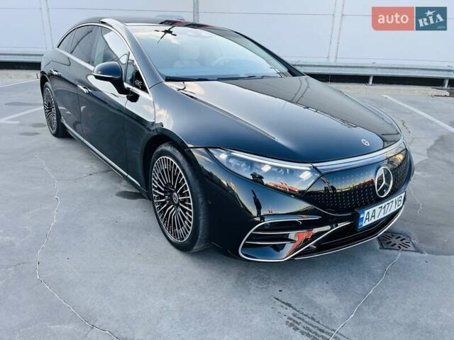 Черный Мерседес EQS, объемом двигателя 0 л и пробегом 22 тыс. км за 82000 $, фото 2 на Automoto.ua