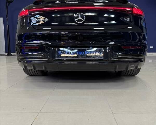 Черный Мерседес EQS, объемом двигателя 0 л и пробегом 39 тыс. км за 72999 $, фото 115 на Automoto.ua