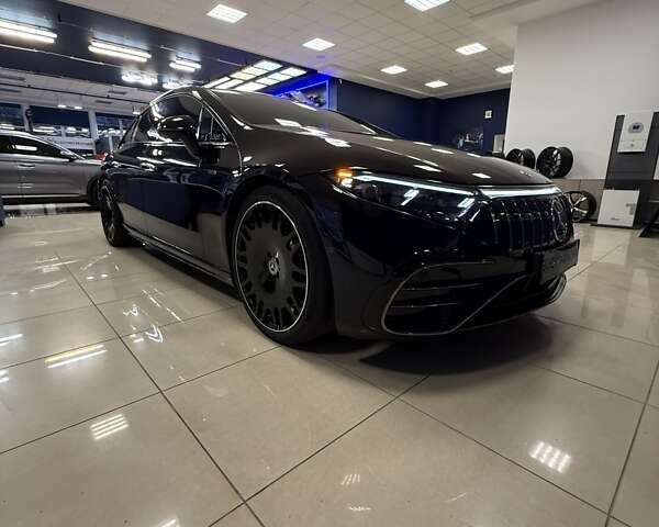 Черный Мерседес EQS, объемом двигателя 0 л и пробегом 39 тыс. км за 72999 $, фото 124 на Automoto.ua