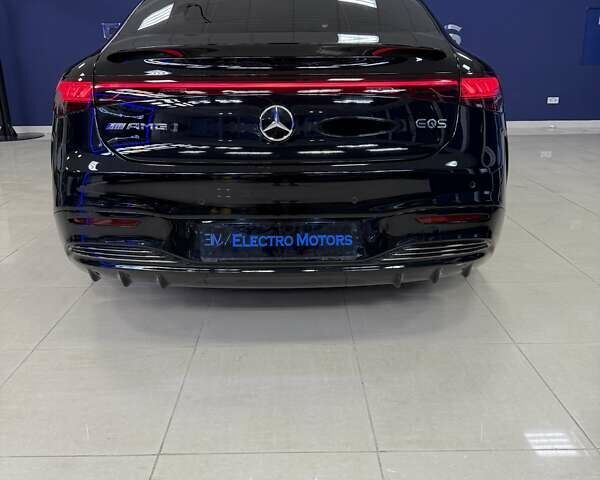 Черный Мерседес EQS, объемом двигателя 0 л и пробегом 39 тыс. км за 72999 $, фото 117 на Automoto.ua