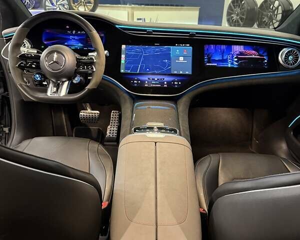 Черный Мерседес EQS, объемом двигателя 0 л и пробегом 39 тыс. км за 72999 $, фото 90 на Automoto.ua