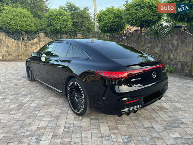 Черный Мерседес EQS, объемом двигателя 0 л и пробегом 37 тыс. км за 95000 $, фото 4 на Automoto.ua