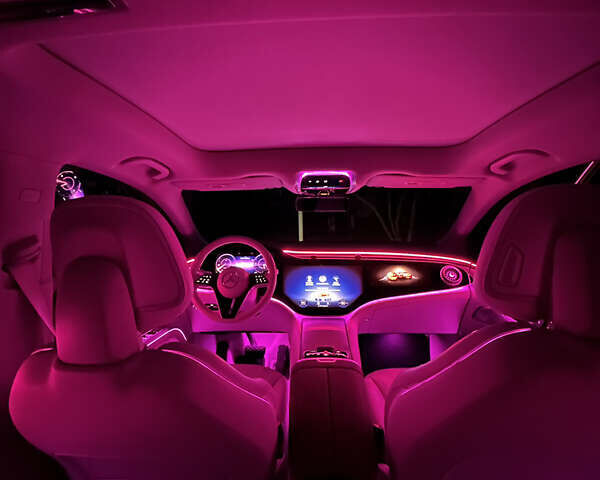 Черный Мерседес EQS, объемом двигателя 0 л и пробегом 20 тыс. км за 77700 $, фото 115 на Automoto.ua