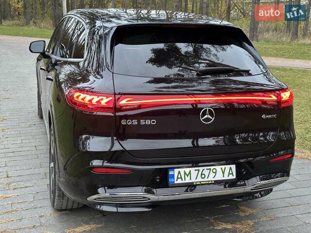Черный Мерседес EQS, объемом двигателя 0 л и пробегом 20 тыс. км за 77700 $, фото 24 на Automoto.ua