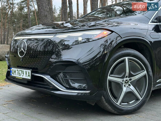 Черный Мерседес EQS, объемом двигателя 0 л и пробегом 20 тыс. км за 77700 $, фото 4 на Automoto.ua