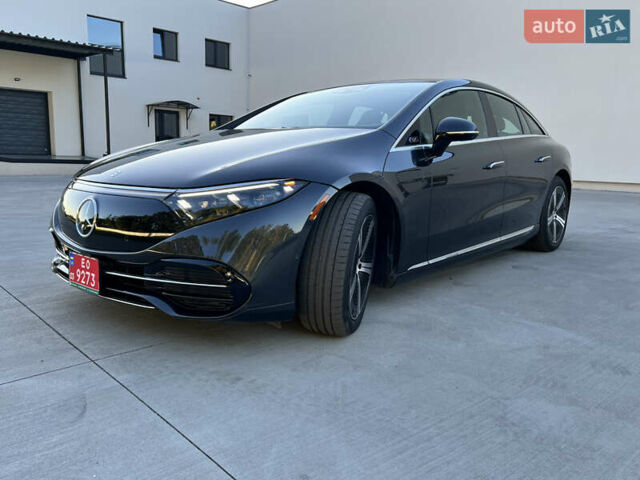 Черный Мерседес EQS, объемом двигателя 0 л и пробегом 15 тыс. км за 49300 $, фото 1 на Automoto.ua