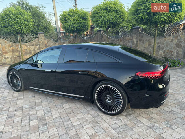 Черный Мерседес EQS, объемом двигателя 0 л и пробегом 37 тыс. км за 95000 $, фото 3 на Automoto.ua