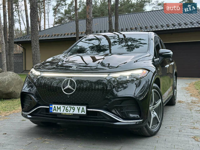 Черный Мерседес EQS, объемом двигателя 0 л и пробегом 20 тыс. км за 77700 $, фото 1 на Automoto.ua