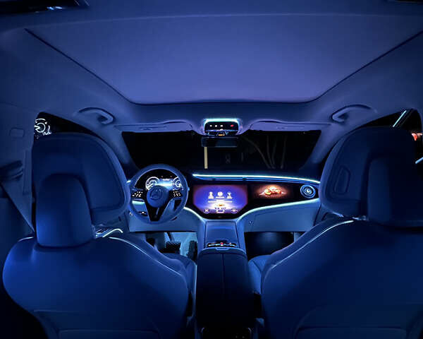 Черный Мерседес EQS, объемом двигателя 0 л и пробегом 20 тыс. км за 77700 $, фото 116 на Automoto.ua