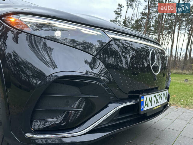 Черный Мерседес EQS, объемом двигателя 0 л и пробегом 20 тыс. км за 77700 $, фото 44 на Automoto.ua