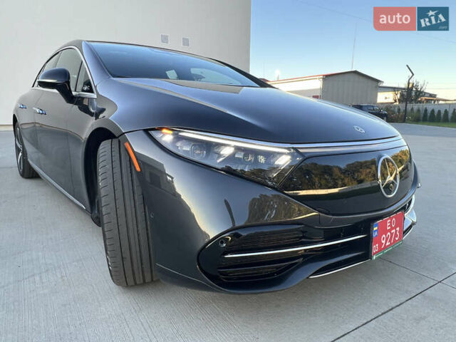 Черный Мерседес EQS, объемом двигателя 0 л и пробегом 15 тыс. км за 49300 $, фото 4 на Automoto.ua