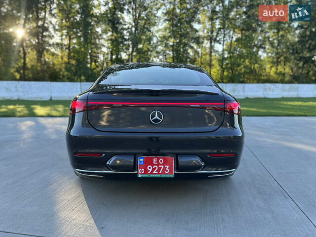 Черный Мерседес EQS, объемом двигателя 0 л и пробегом 15 тыс. км за 49300 $, фото 16 на Automoto.ua