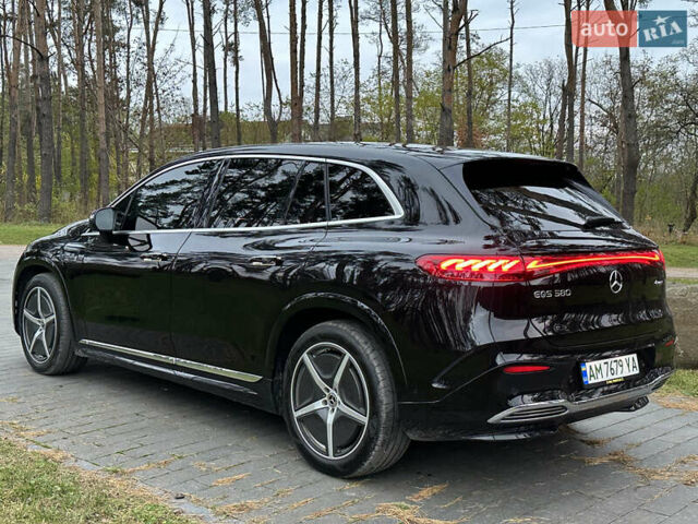 Черный Мерседес EQS, объемом двигателя 0 л и пробегом 20 тыс. км за 77700 $, фото 23 на Automoto.ua