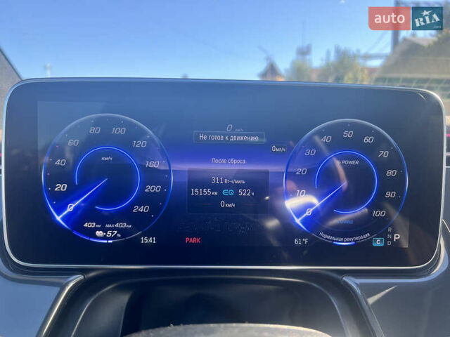 Черный Мерседес EQS, объемом двигателя 0 л и пробегом 15 тыс. км за 49300 $, фото 20 на Automoto.ua