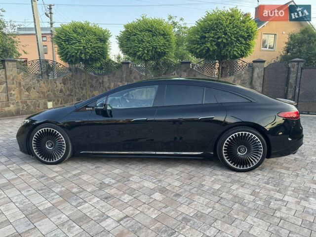 Черный Мерседес EQS, объемом двигателя 0 л и пробегом 37 тыс. км за 95000 $, фото 2 на Automoto.ua