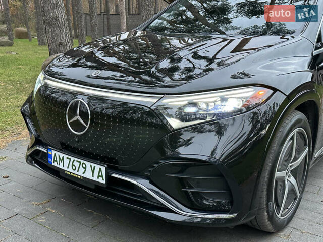 Черный Мерседес EQS, объемом двигателя 0 л и пробегом 20 тыс. км за 77700 $, фото 47 на Automoto.ua