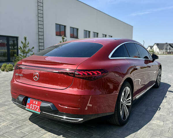 Червоний Мерседес EQS, об'ємом двигуна 0 л та пробігом 19 тис. км за 49500 $, фото 5 на Automoto.ua