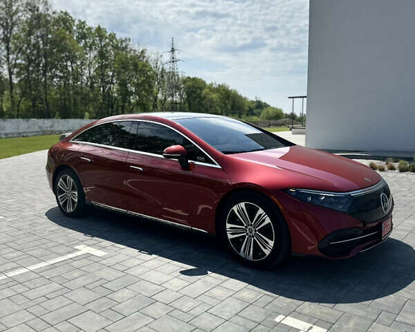 Червоний Мерседес EQS, об'ємом двигуна 0 л та пробігом 19 тис. км за 49500 $, фото 7 на Automoto.ua