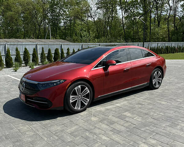 Червоний Мерседес EQS, об'ємом двигуна 0 л та пробігом 19 тис. км за 49500 $, фото 10 на Automoto.ua