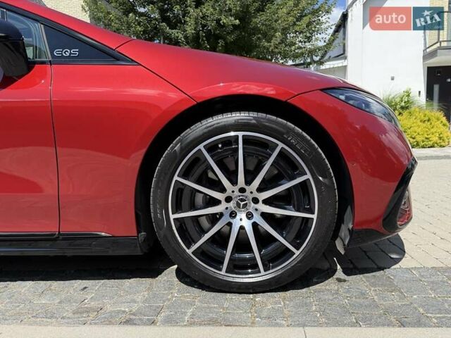 Красный Мерседес EQS, объемом двигателя 0 л и пробегом 49 тыс. км за 90000 $, фото 9 на Automoto.ua