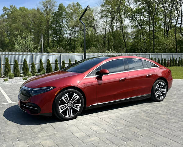 Червоний Мерседес EQS, об'ємом двигуна 0 л та пробігом 19 тис. км за 49500 $, фото 1 на Automoto.ua