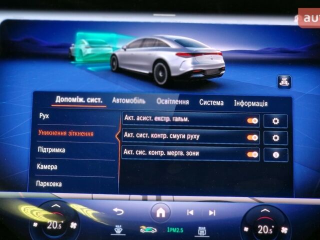 Мерседес EQS, объемом двигателя 0 л и пробегом 0 тыс. км за 158016 $, фото 23 на Automoto.ua