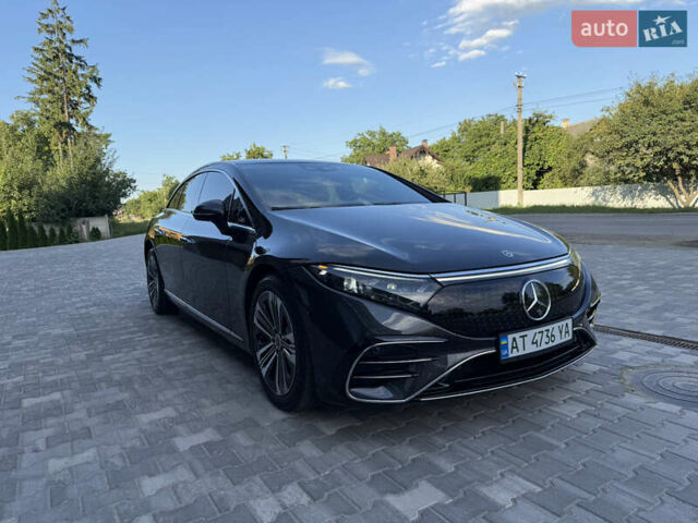 Серый Мерседес EQS, объемом двигателя 0 л и пробегом 13 тыс. км за 51000 $, фото 3 на Automoto.ua