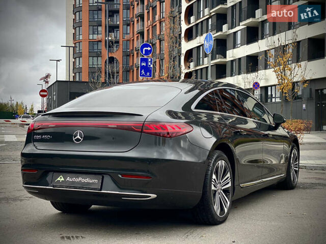 Серый Мерседес EQS, объемом двигателя 0 л и пробегом 65 тыс. км за 66990 $, фото 5 на Automoto.ua
