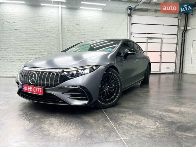 Серый Мерседес EQS, объемом двигателя 0 л и пробегом 80 тыс. км за 76000 $, фото 1 на Automoto.ua
