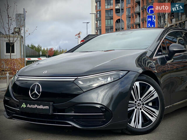 Серый Мерседес EQS, объемом двигателя 0 л и пробегом 65 тыс. км за 66990 $, фото 3 на Automoto.ua