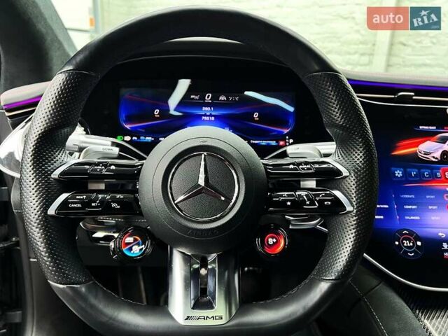 Серый Мерседес EQS, объемом двигателя 0 л и пробегом 80 тыс. км за 76000 $, фото 23 на Automoto.ua