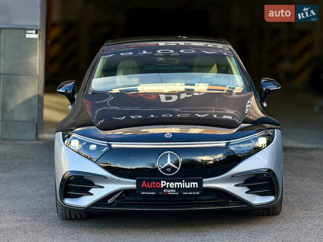Серый Мерседес EQS, объемом двигателя 0 л и пробегом 17 тыс. км за 100000 $, фото 3 на Automoto.ua