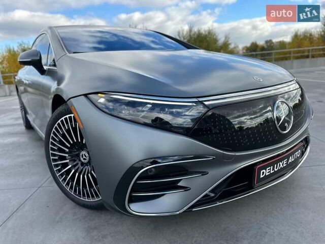 Серый Мерседес EQS, объемом двигателя 0 л и пробегом 20 тыс. км за 77499 $, фото 5 на Automoto.ua