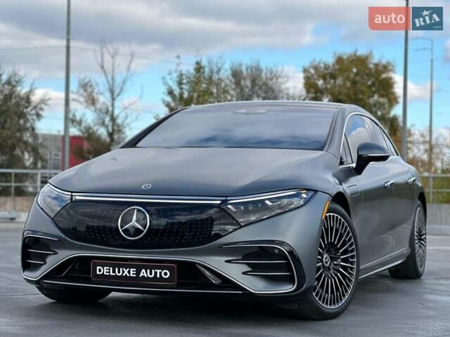 Серый Мерседес EQS, объемом двигателя 0 л и пробегом 20 тыс. км за 77499 $, фото 1 на Automoto.ua